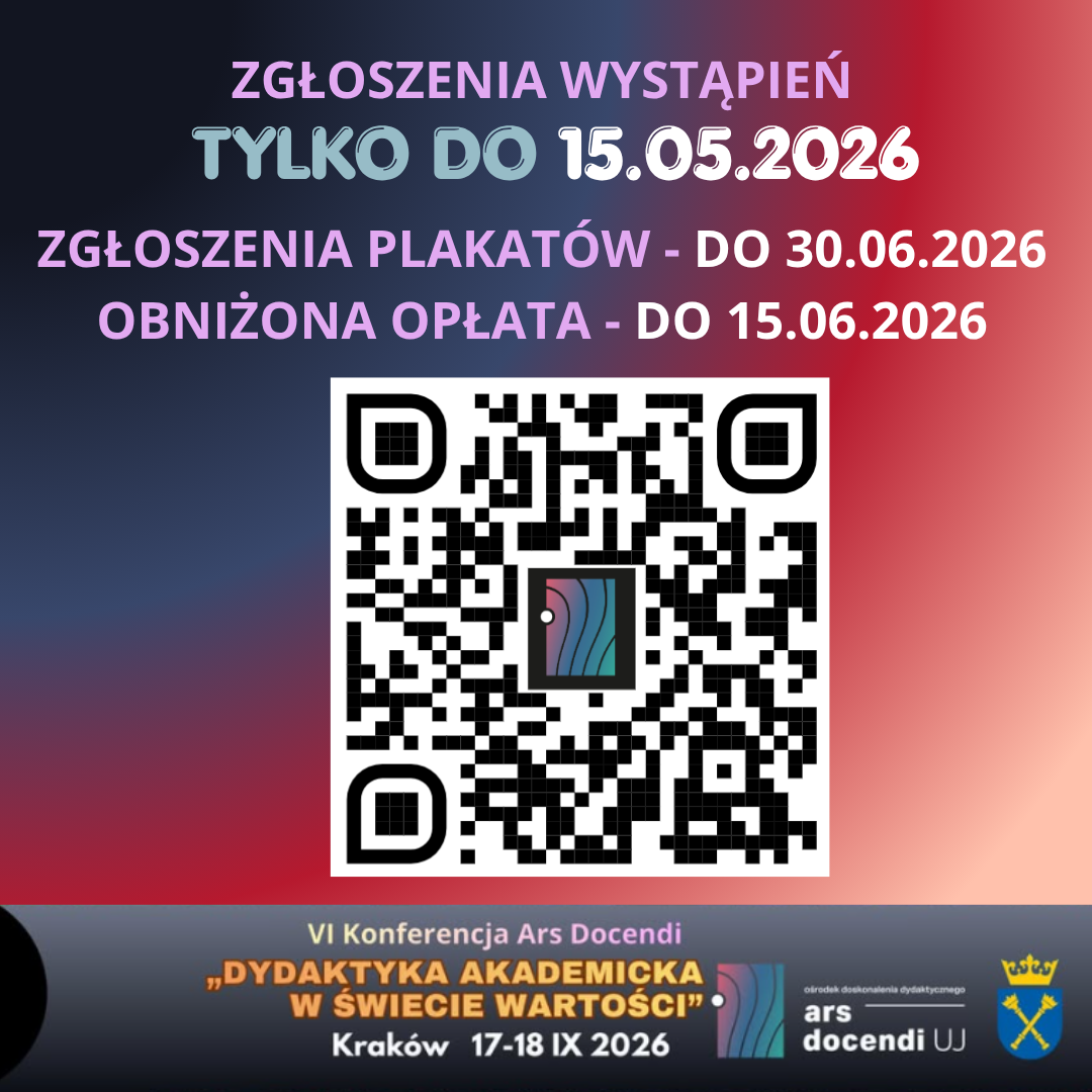 Dołącz do Konferencji Ars Docendi – przyjmowanie zgłoszeń